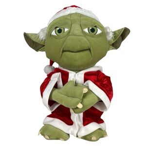 Star Wars Yoda Holiday Greeter Plush